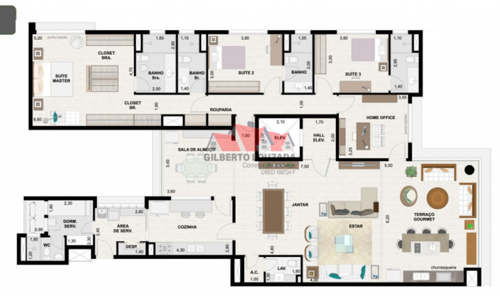 Imagem Apartamento com 4 Quartos à Venda, 234 m² em Campo Belo - São Paulo Imagem Apartamento com 4 Quartos à Venda, 234 m² em Campo Belo - São Paulo