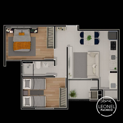 Imagem Apartamento com 2 Quartos à Venda, 56 m² em Gravata - Navegantes Imagem Apartamento com 2 Quartos à Venda, 56 m² em Gravata - Navegantes