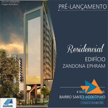 Imagem Apartamento com 4 Quartos à Venda, 178 m² em Santo Agostinho - Belo Horizonte