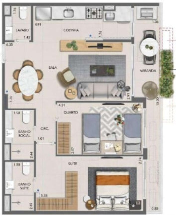 Imagem Imóvel com 3 Quartos à Venda, 102 m² em Botafogo - Rio De Janeiro
