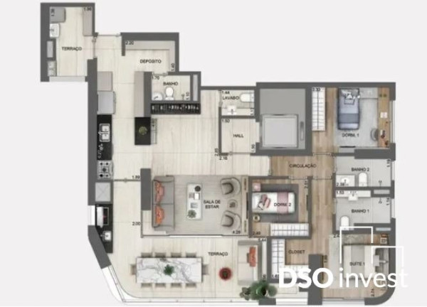 Imagem Apartamento com 3 Quartos à Venda, 140 m² em Chácara Santo Antônio (zona Sul) - São Paulo Imagem Apartamento com 3 Quartos à Venda, 140 m² em Chácara Santo Antônio (zona Sul) - São Paulo