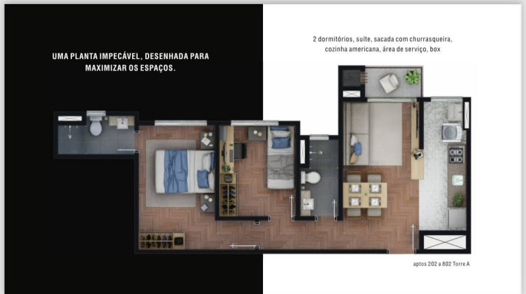 Imagem Apartamento com 2 Quartos à Venda, 52 m² em Centro - Canoas Imagem Apartamento com 2 Quartos à Venda, 52 m² em Centro - Canoas