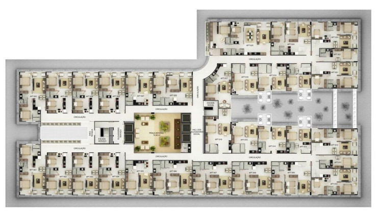 Imagem Apartamento com 2 Quartos para Alugar, 120 m² em Tambaú - João Pessoa