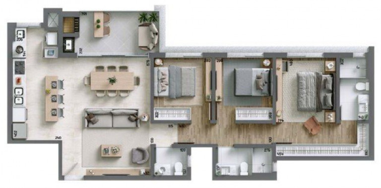 Imagem Imóvel com 2 Quartos à Venda, 88 m² em água Verde - Curitiba Imagem Imóvel com 2 Quartos à Venda, 88 m² em água Verde - Curitiba
