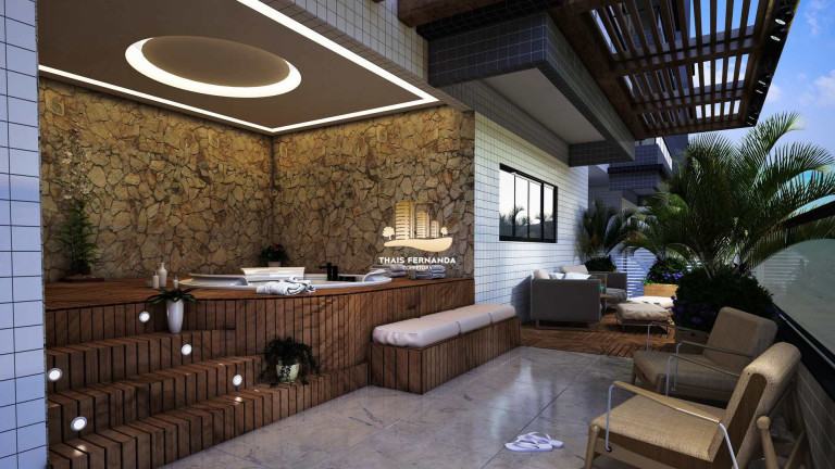Imagem Apartamento com 2 Quartos à Venda, 70 m² em Aviação - Praia Grande