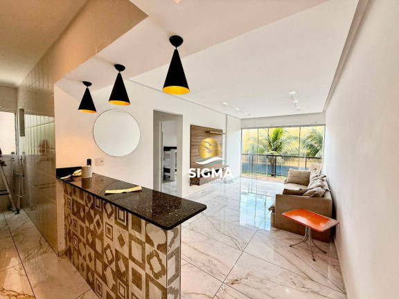 Apartamento com 2 Quartos à Venda, 70 m² em Enseada - Guarujá