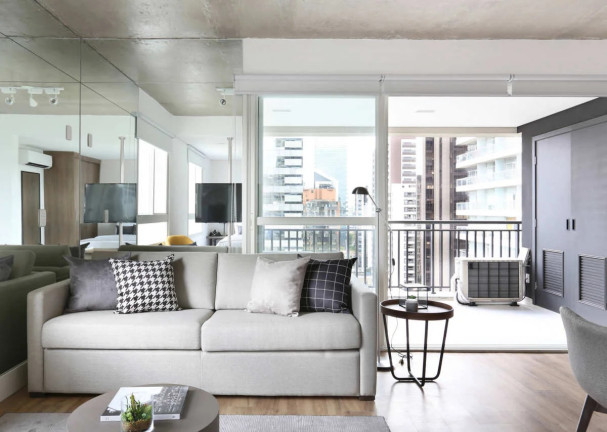 Foto do imóvel Apartamento com 1 Quarto à Venda, 63 m² em Cidade Monções - São Paulo