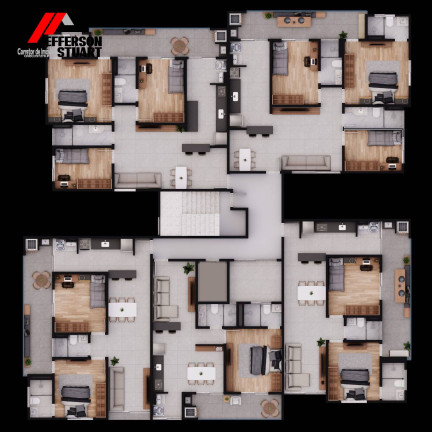 Imagem Apartamento com 3 Quartos à Venda, 125 m² em Residencial Village Santana - Guaratinguetá Imagem Apartamento com 3 Quartos à Venda, 125 m² em Residencial Village Santana - Guaratinguetá