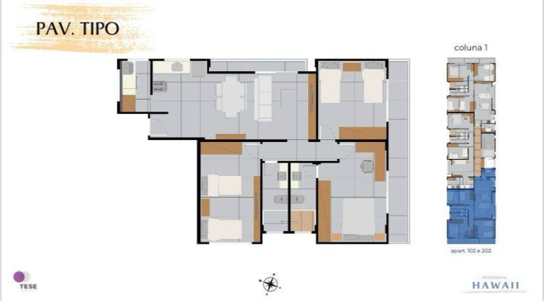 Imagem Apartamento com 3 Quartos à Venda, 97 m² em Costazul - Rio Das Ostras Imagem Apartamento com 3 Quartos à Venda, 97 m² em Costazul - Rio Das Ostras