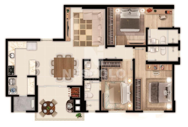 Imagem Apartamento à Venda, 87 m² em Centro - Itapema