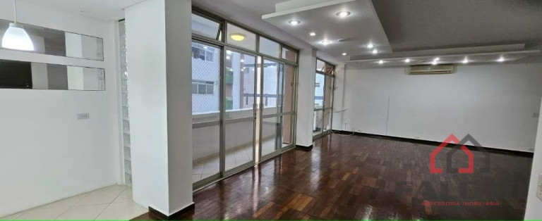 Apartamento com 3 Quartos para Alugar, 163 m² em Gonzaga - Santos