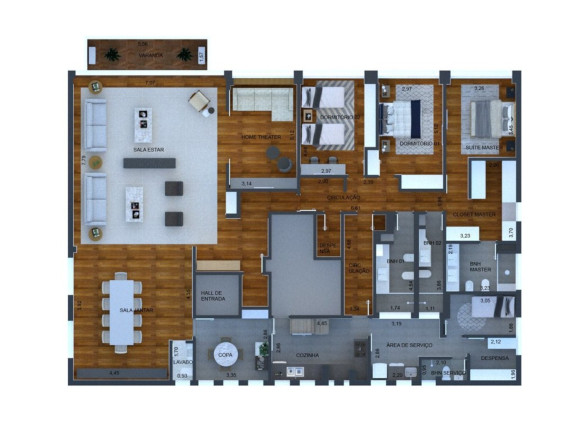 Imagem Imóvel com 3 Quartos à Venda, 306 m² em Jardim América - São Paulo