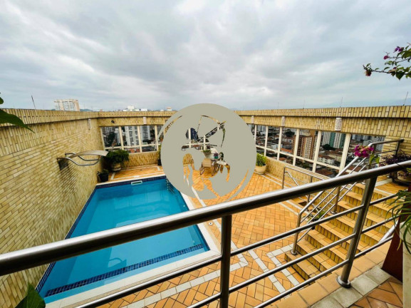 Imagem Cobertura com 4 Quartos à Venda, 485 m² em Aparecida - Santos Imagem Cobertura com 4 Quartos à Venda, 485 m² em Aparecida - Santos