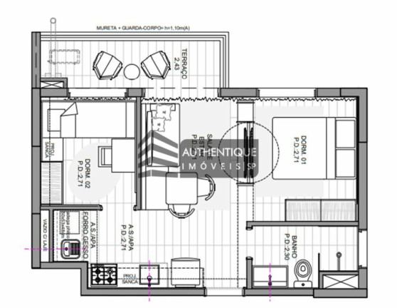 Imagem Apartamento com 2 Quartos à Venda, 39 m² em Pinheiros - São Paulo Imagem Apartamento com 2 Quartos à Venda, 39 m² em Pinheiros - São Paulo