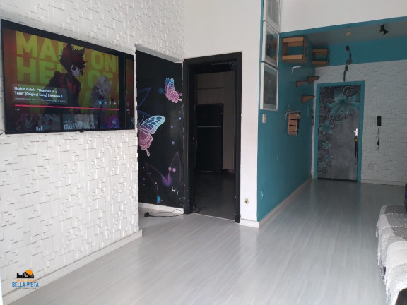 Imagem Apartamento com 1 Quarto à Venda, em Itararé - São Vicente Imagem Apartamento com 1 Quarto à Venda, em Itararé - São Vicente