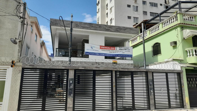 Imagem Casa com 3 Quartos à Venda, 153 m² em Campo Grande - Santos