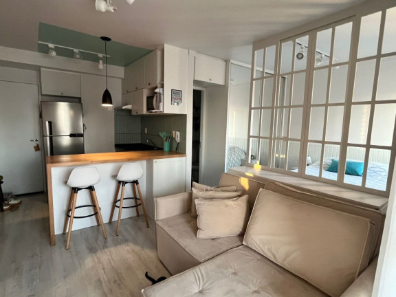 Imagem Imóvel com 1 Quarto para Alugar, 37 m² em Campo Belo - São Paulo Imagem Imóvel com 1 Quarto para Alugar, 37 m² em Campo Belo - São Paulo