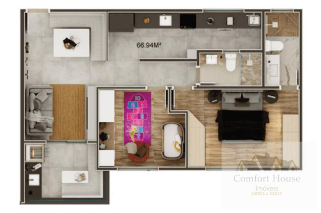 Imagem Apartamento com 2 Quartos à Venda, 61 m² em Nova Petrópolis - São Bernardo Do Campo Imagem Apartamento com 2 Quartos à Venda, 61 m² em Nova Petrópolis - São Bernardo Do Campo