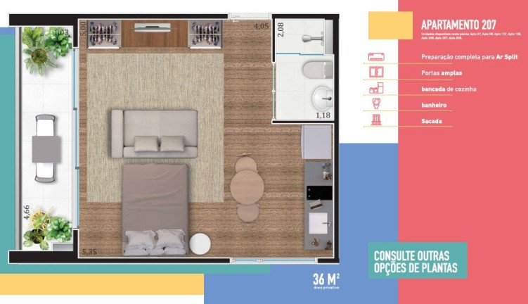 Imagem Imóvel com 1 Quarto à Venda, 42 m² em Jardim Nova Aliança Sul - Ribeirão Preto Imagem Imóvel com 1 Quarto à Venda, 42 m² em Jardim Nova Aliança Sul - Ribeirão Preto