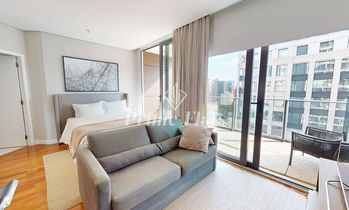 Imagem Apartamento com 1 Quarto para Alugar, 42 m² em Vila Olímpia - São Paulo Imagem Apartamento com 1 Quarto para Alugar, 42 m² em Vila Olímpia - São Paulo