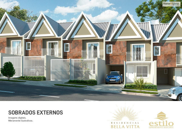 Imagem Sobrado com 3 Quartos à Venda, 117 m² em Santa Cândida - Curitiba