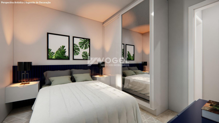 Imagem Apartamento com 2 Quartos à Venda, 48 m² em São Jorge - Novo Hamburgo