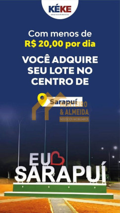 Imagem Terreno à Venda,  em Centro - Sarapuí