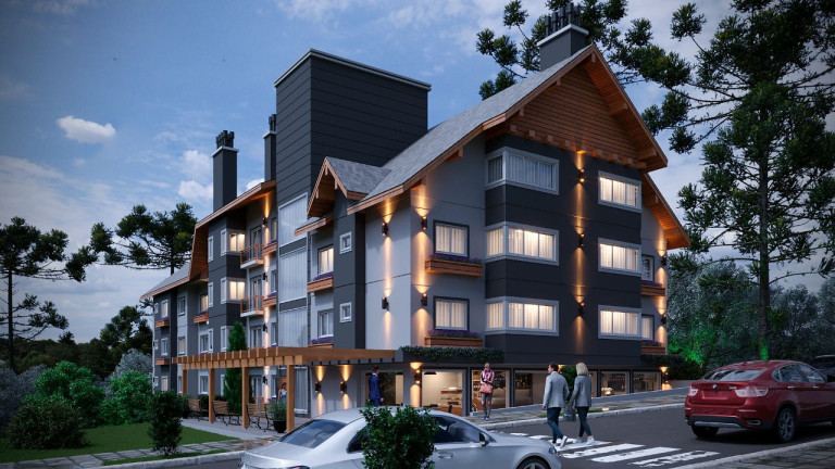 Imagem Imóvel com 2 Quartos à Venda, 91 m² em Vila Moura - Gramado