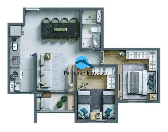Imagem Apartamento com 2 Quartos à Venda, 50 m² em Rudge Ramos - São Bernardo Do Campo Imagem Apartamento com 2 Quartos à Venda, 50 m² em Rudge Ramos - São Bernardo Do Campo