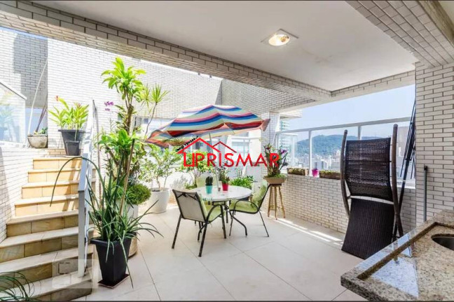 Imagem Cobertura com 4 Quartos à Venda, 270 m² em Pompeia - Santos Imagem Cobertura com 4 Quartos à Venda, 270 m² em Pompeia - Santos
