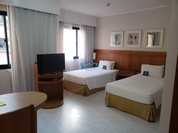 Imagem Flat com 1 Quarto para Alugar, 29 m² em Indianópolis - São Paulo Imagem Flat com 1 Quarto para Alugar, 29 m² em Indianópolis - São Paulo