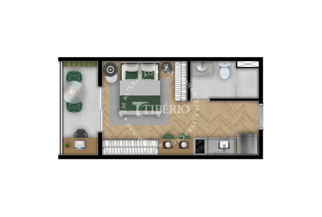 Imagem Imóvel com 1 Quarto à Venda, 24 m² em Mooca - São Paulo