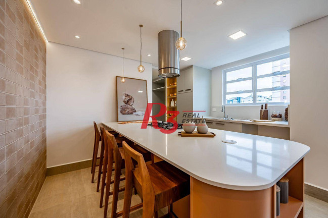 Imagem Apartamento com 4 Quartos à Venda, 310 m² em Boqueirão - Santos