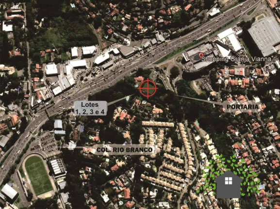 Imagem Terreno à Venda, 609 m² em Bosque Do Vianna - Cotia