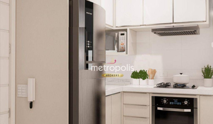 Imagem Apartamento com 2 Quartos à Venda, 43 m² em Campestre - Santo André