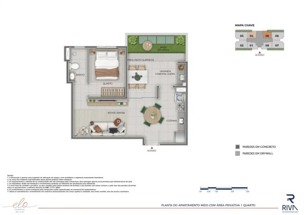 Apartamento com 3 Quartos à Venda, 64 m² em Alípio De Melo - Belo Horizonte