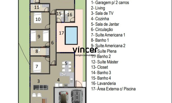 Imagem Casa com 3 Quartos à Venda, 176 m² em Terras Alpha Residencial 1 - Senador Canedo