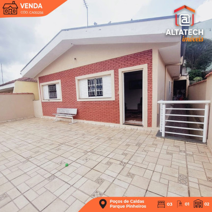 Casa com 3 Quartos à Venda, 130 m² em Parque Pinheiros - Poços De Caldas