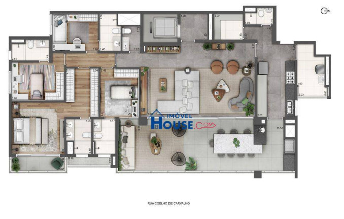 Imagem Apartamento com 4 Quartos à Venda, 232 m² em Alto De Pinheiros - São Paulo Imagem Apartamento com 4 Quartos à Venda, 232 m² em Alto De Pinheiros - São Paulo
