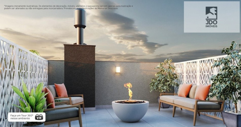 Imagem Apartamento com 1 Quarto à Venda, 42 m² em Santa Felicidade - Curitiba