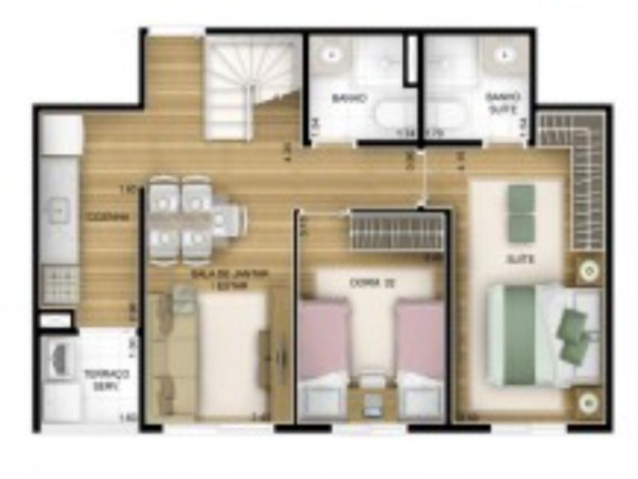 Imagem Imóvel com 2 Quartos à Venda, 102 m² em Super Quadra Morumbi - São Paulo