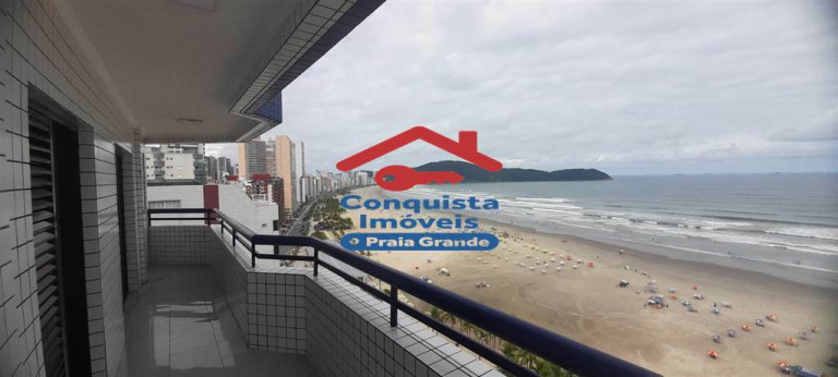 Imagem Apartamento com 3 Quartos à Venda, 140 m² em Guilhermina - Praia Grande