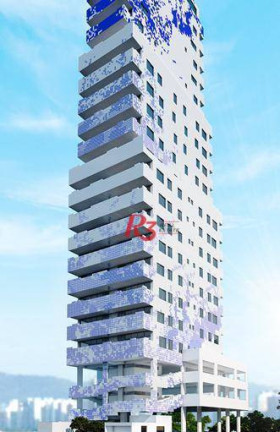 Imagem Apartamento com 2 Quartos para Alugar, 62 m² em Gonzaga - Santos