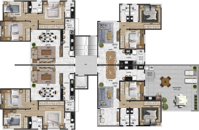 Apartamento com 2 Quartos à Venda, 55 m² em Itapoã - Belo Horizonte