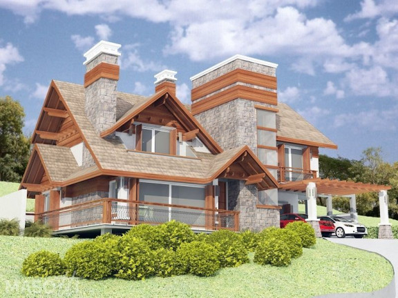 Casa de Condomínio com 4 Quartos à Venda, 300 m² em Bavária - Gramado