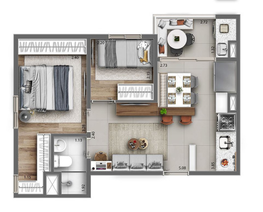 Imagem Cobertura com 3 Quartos à Venda, 81 m² em Itaquera - São Paulo