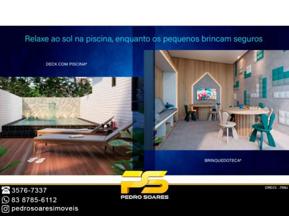 Imagem Apartamento com 2 Quartos à Venda, 52 m² em Portal Do Sol - João Pessoa
