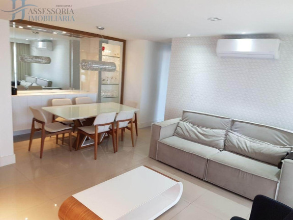 Apartamento com 3 Quartos para Alugar ou Temporada, 119 m² em Lagoa Nova - Natal