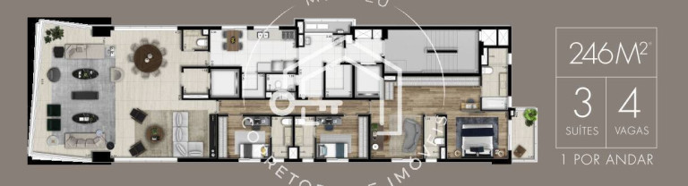 Imagem Apartamento com 4 Quartos à Venda, 246 m² em Itaim Bibi - São Paulo Imagem Apartamento com 4 Quartos à Venda, 246 m² em Itaim Bibi - São Paulo