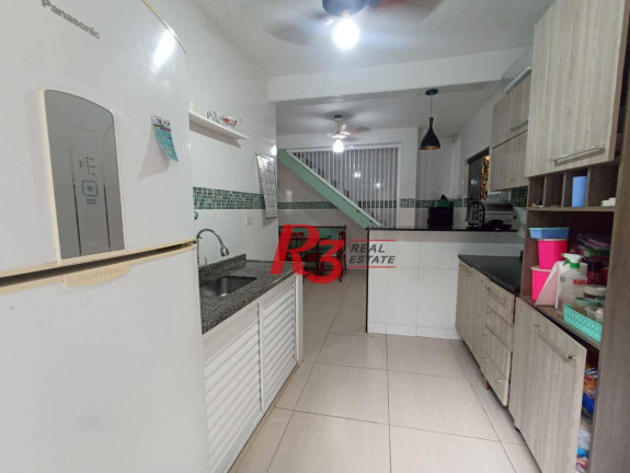 Imagem Casa com 3 Quartos para Alugar, 110 m² em Aparecida - Santos